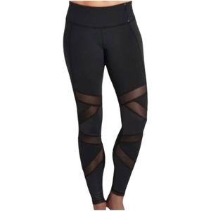 CALIA by Carrie Underwood Mesh Panel Leggings, Size M